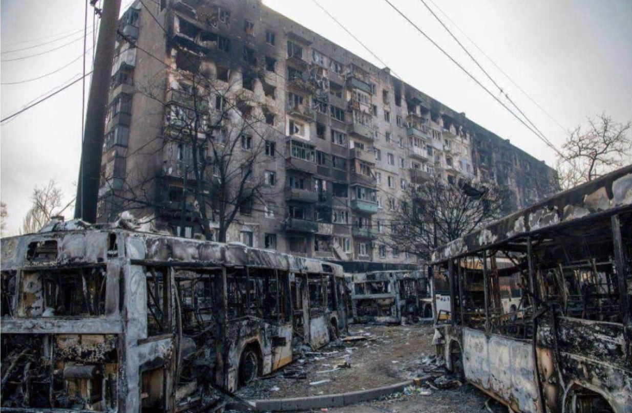 Russian official arrives in Mariupol for May 9 parade