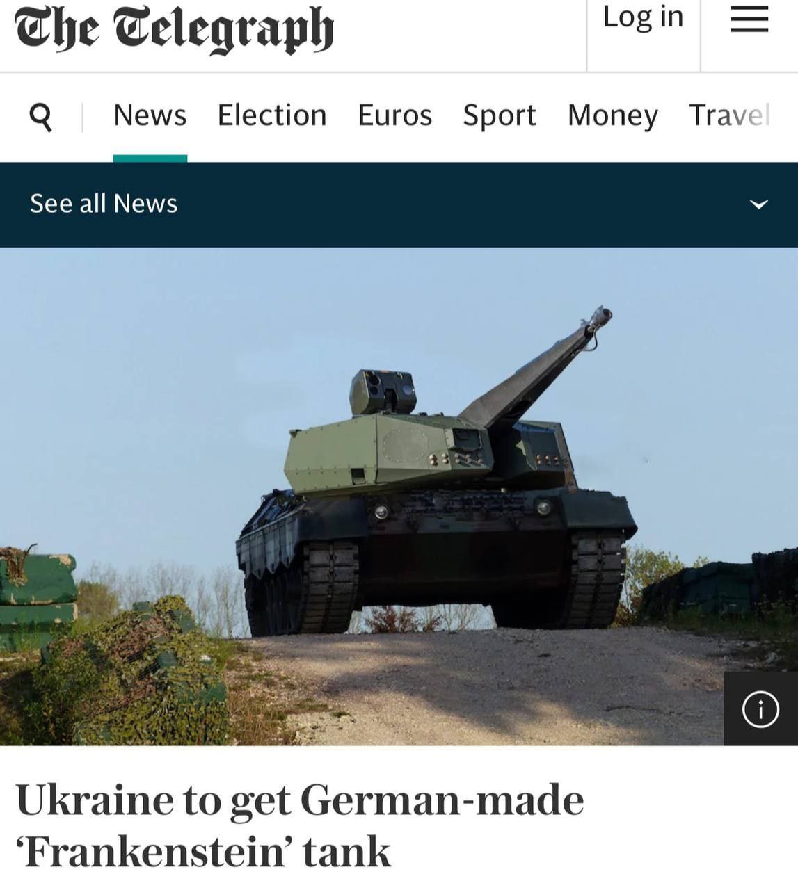 Ukraine to get Frankenstein air defense from Leopard 1 and Skyranger
