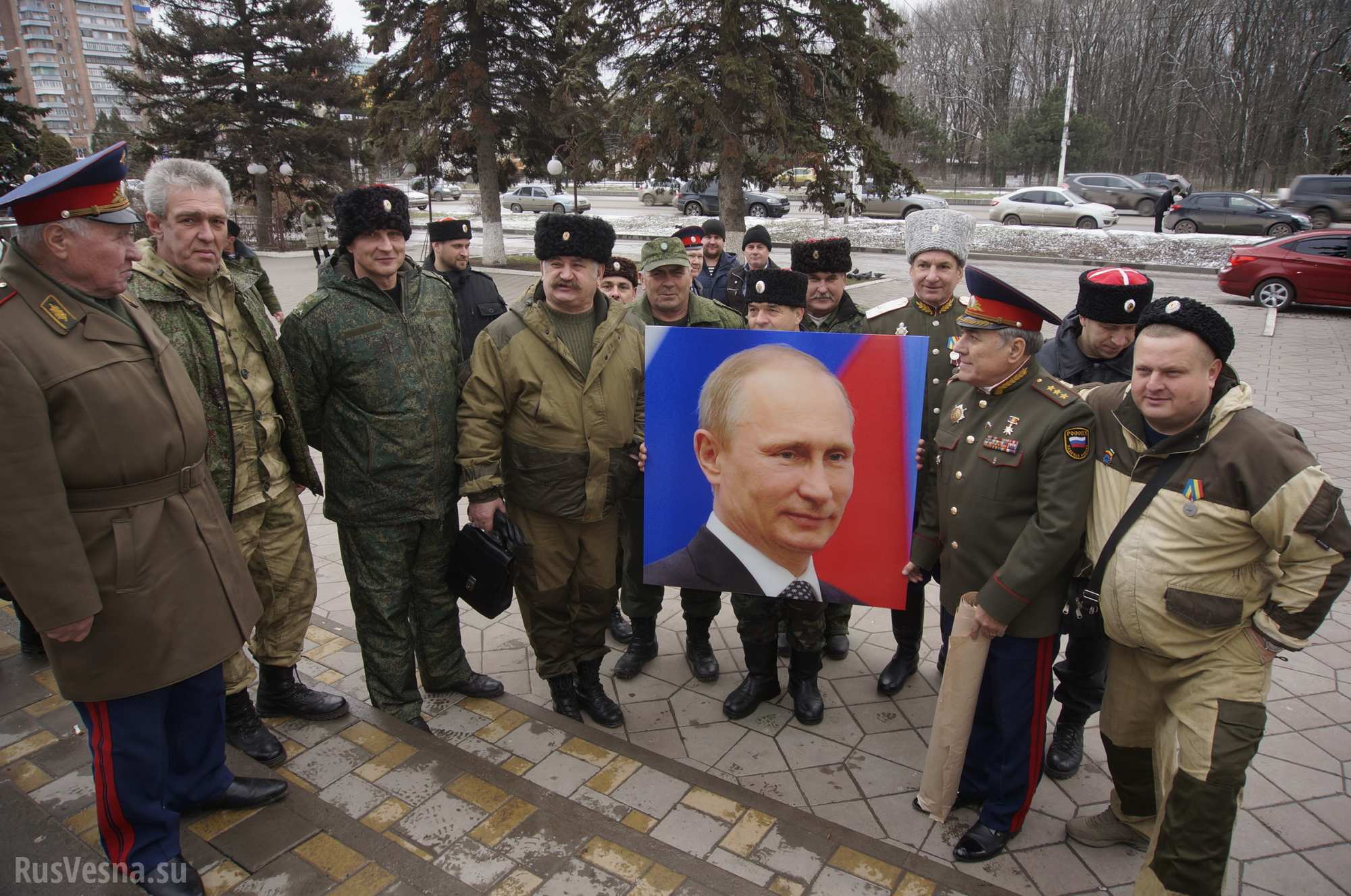 Russian forces bolster army with Cossack units