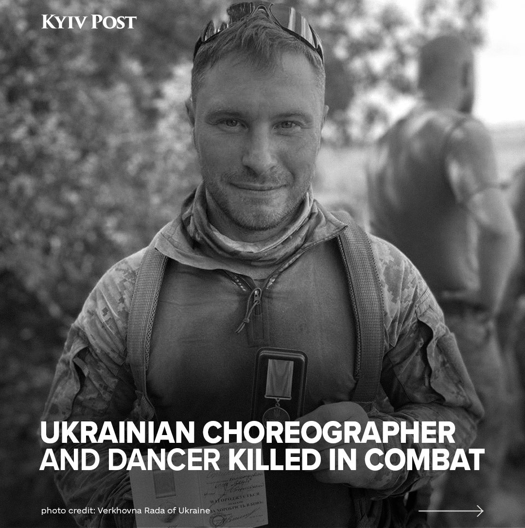 Ukrainian dancer Anton Smetsky killed on front line after returning with prosthetic