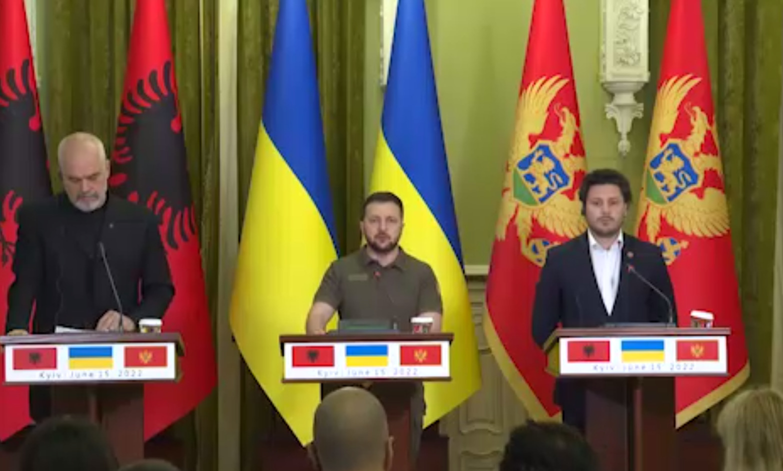 Albania, Montenegro and North Macedonia support Ukraine’s EU candidate status