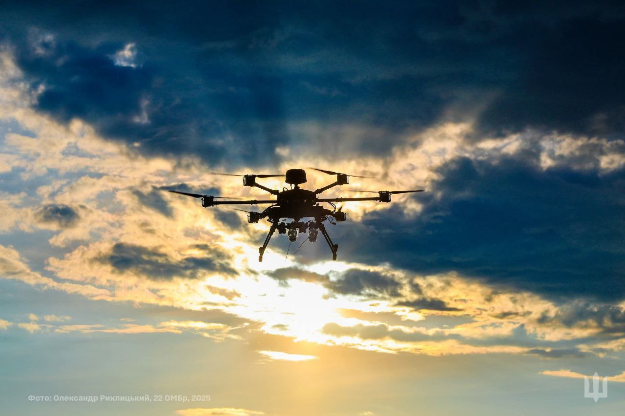 Summer logistics: drones deliver water to positions