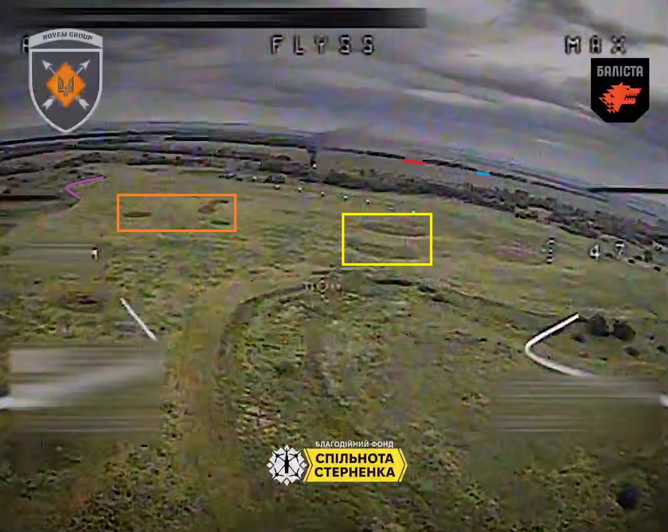 A Russian truck with ammunition destroyed by two Ukrainian FPV drones