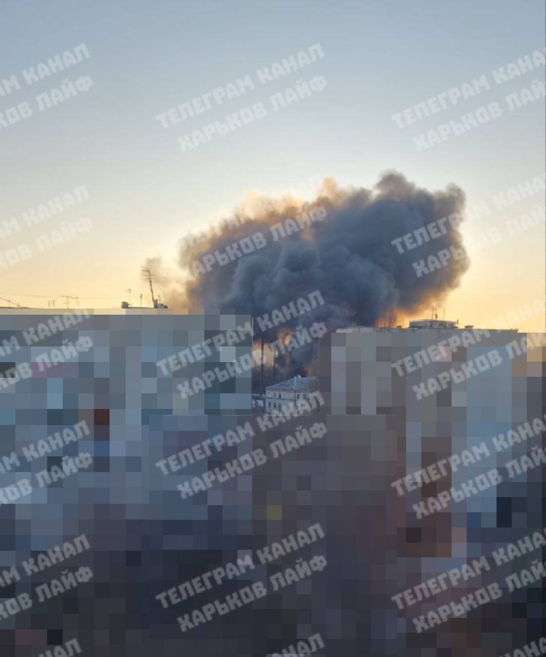 Ballistic attack targets high-rise building in Kharkiv