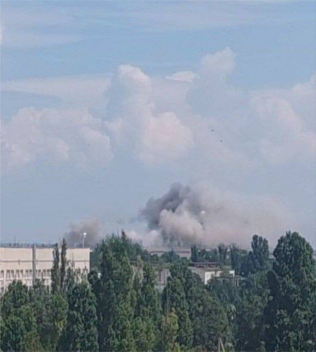 Explosions in Nova Kakhovka, Sokol factory damage