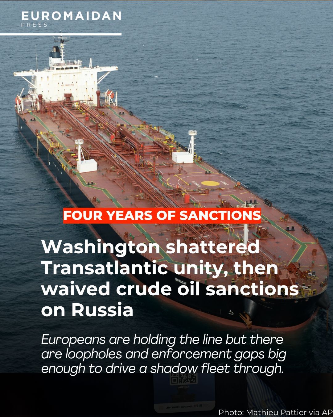 EU’s 20th Sanctions Package Targets Russia Amid US Policy Shift