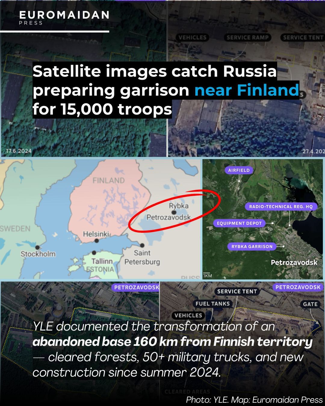 Russia Revitalizes Abandoned Garrison Near Finnish Border