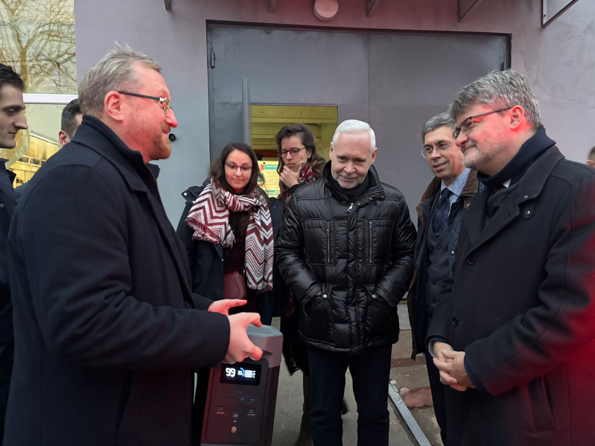 France supports Kharkiv with water and heat