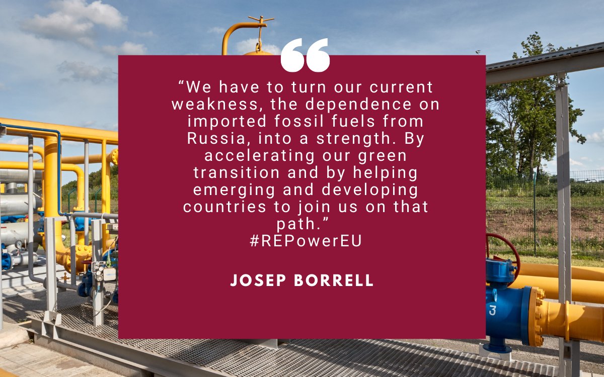 REPowerEU: Energy policy is now central to EU foreign policy