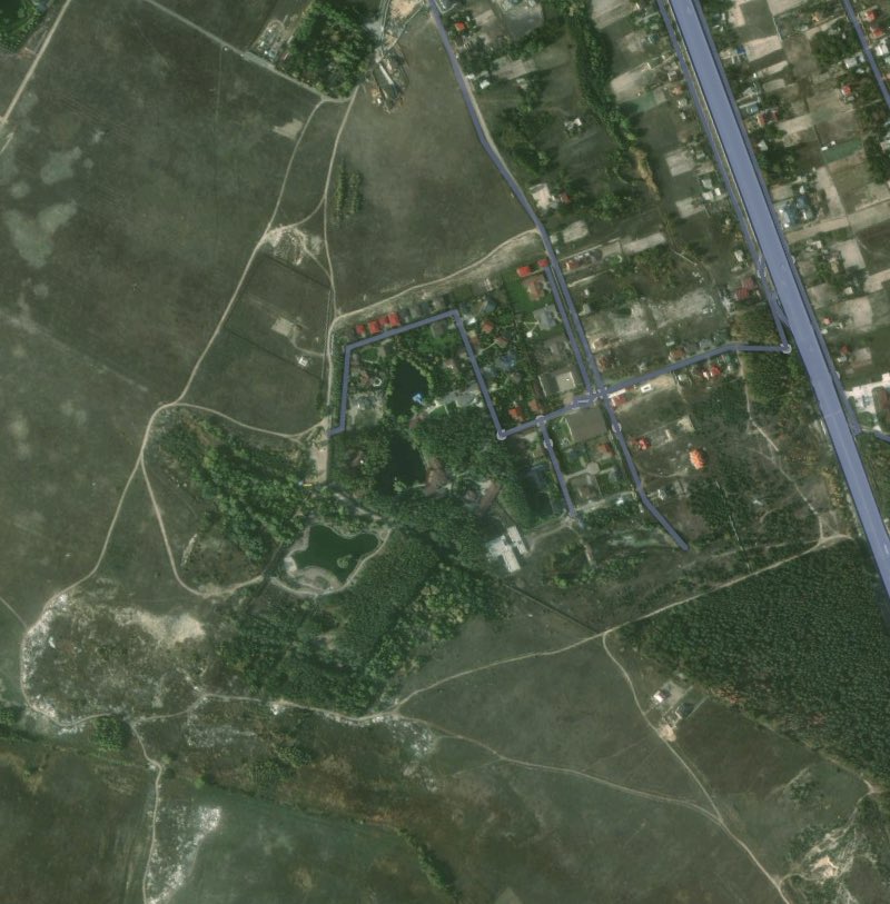 Location near Berezivka with coordinates