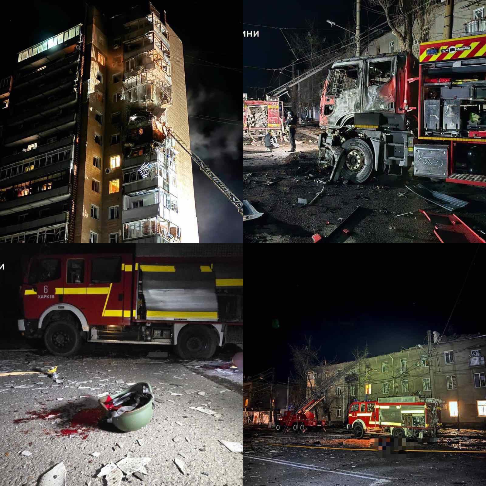 Deadly Russian attacks hit Kharkiv