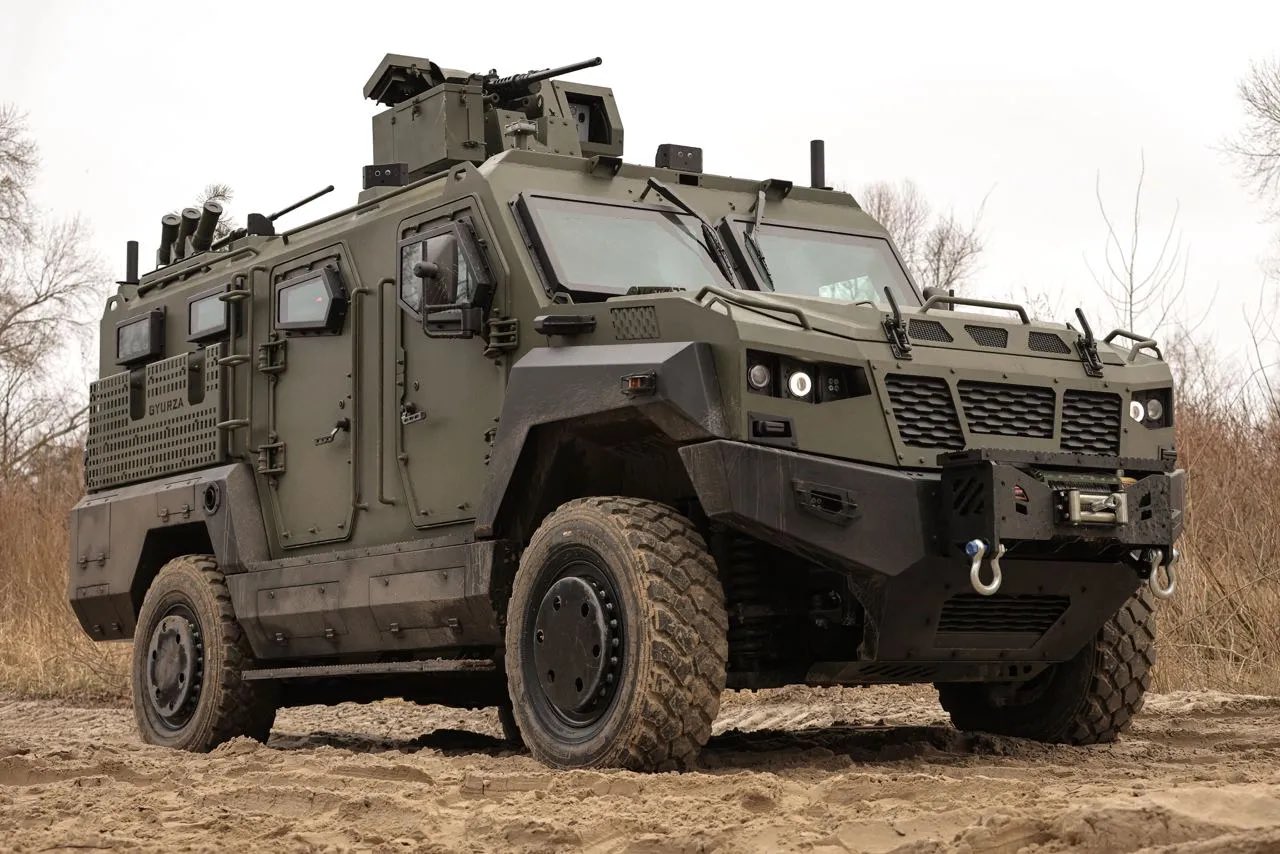 Ukraine Certifies GYURZA-O2 Armored Vehicle
