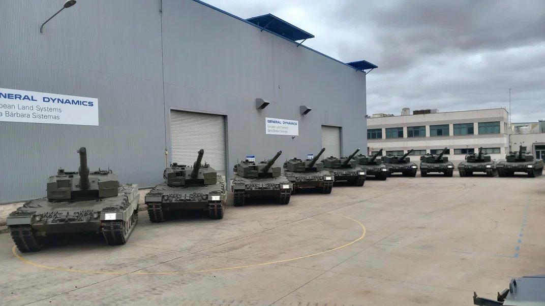 Spain sends Leopard 2A4 tanks, excavators, anti-tank missiles to Ukraine