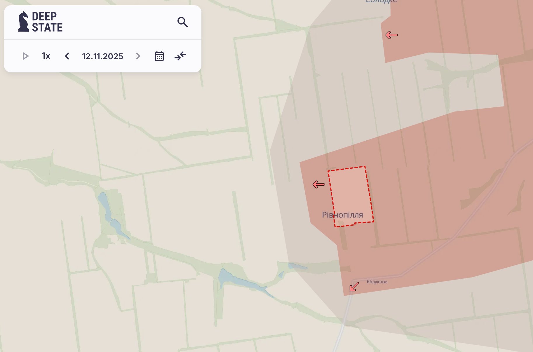 Rashists occupy Rivnopillya and Yablukove in Zaporizhzhia, reports DeepState.
