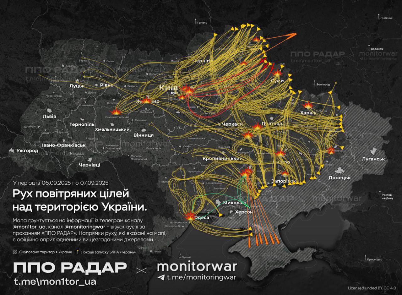 Aerial Terror in Ukraine: Over 1,000 Drones and Missiles