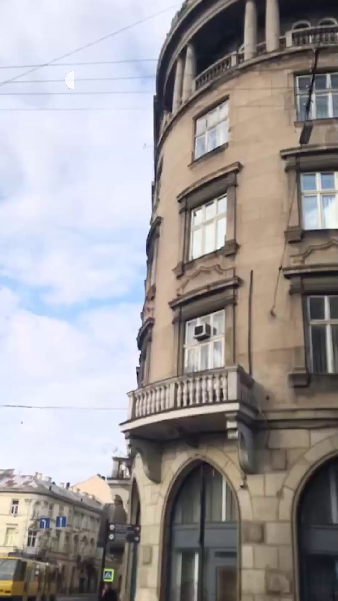 Russian Shahed Drone Strikes Historic Lviv Near Bernardine Monastery
