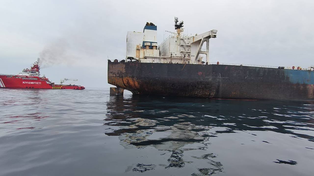 Other photos of the Kairos maritime drone attack aftermath