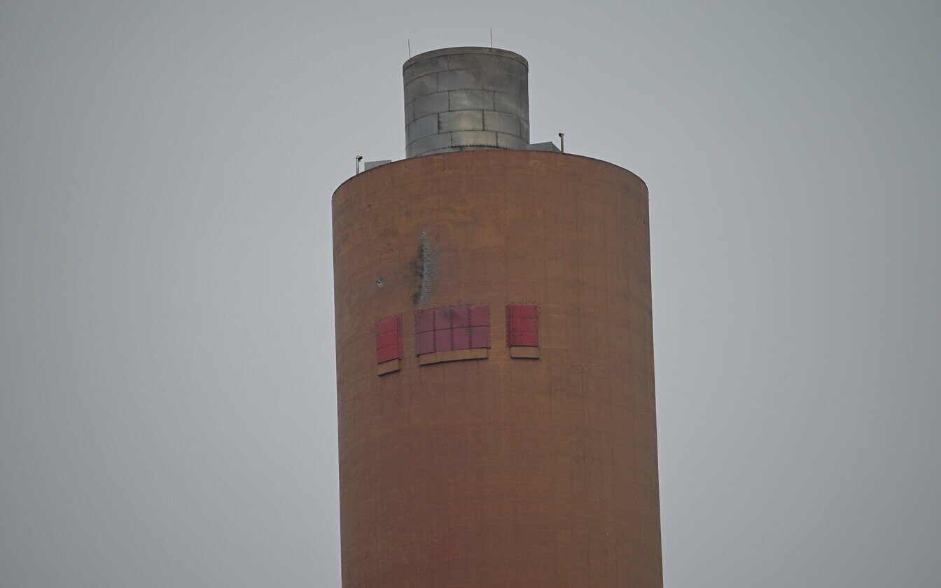 Russian drone crashes into Estonian power plant chimney, no injuries reported