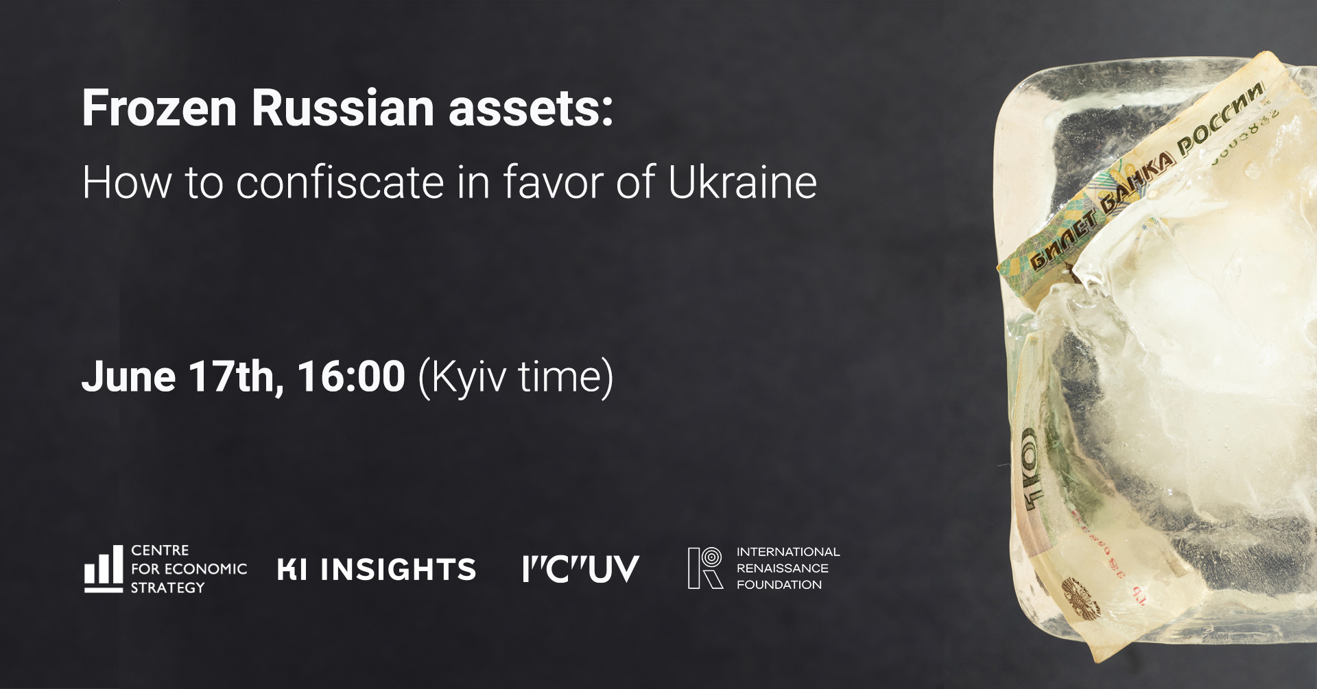 Join discussion on frozen Russian assets confiscation for Ukraine