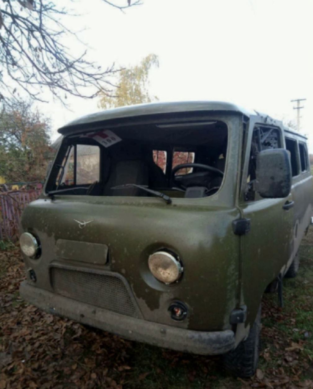 UAZ-452 and Niva vehicles stolen before reaching front
