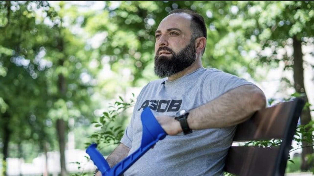 Georgiy Kuparashvili from Azov: wounded in Mariupol, evacuated from Azovstal