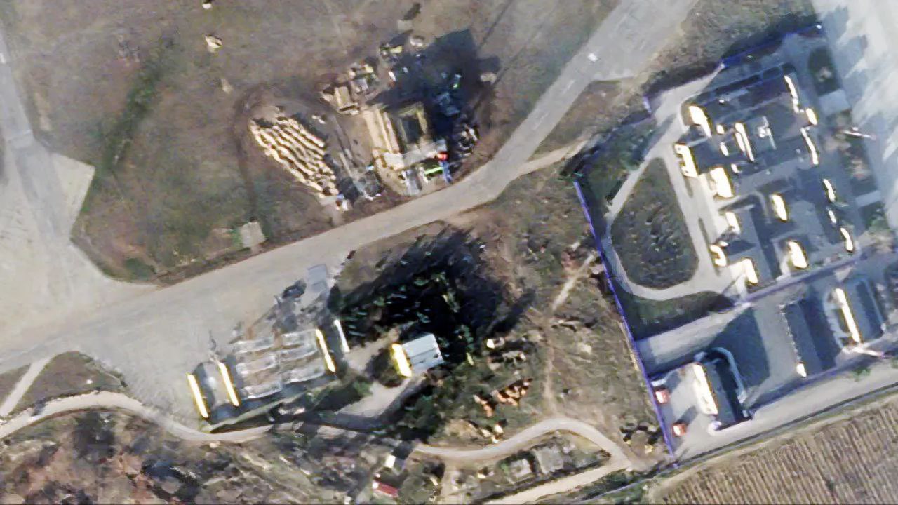 After ATACMS strikes, Russians build concrete shelters at Belbek