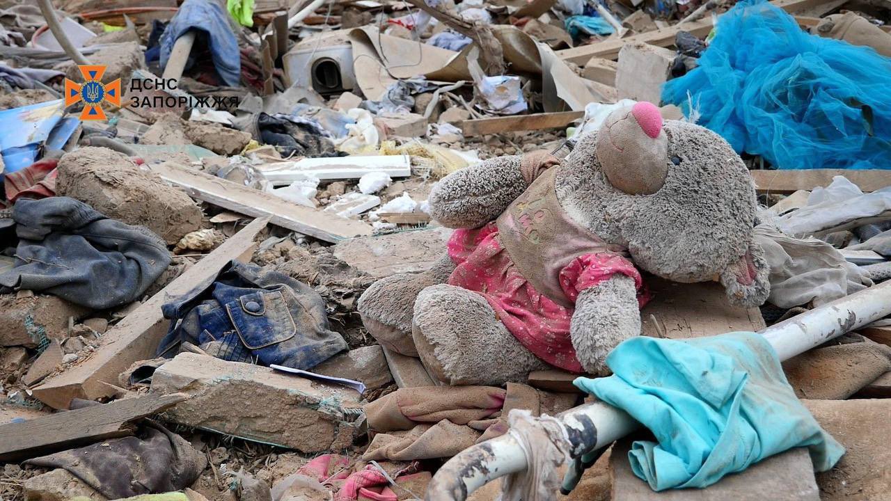 Zaporizhzhia after the Russian terror act (at least 28 victims)