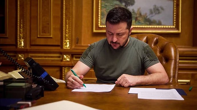 Zelenskyy signs documents to ratify Special Tribunal