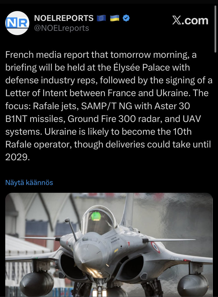 Ukraine secures France as long-term partner