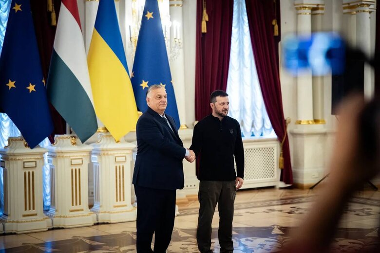 Zelensky meets Orbán in Kyiv