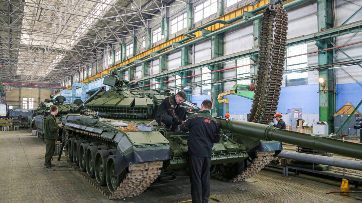 Russia ramps up production of tanks, artillery, explosives, UAVs and aircraft