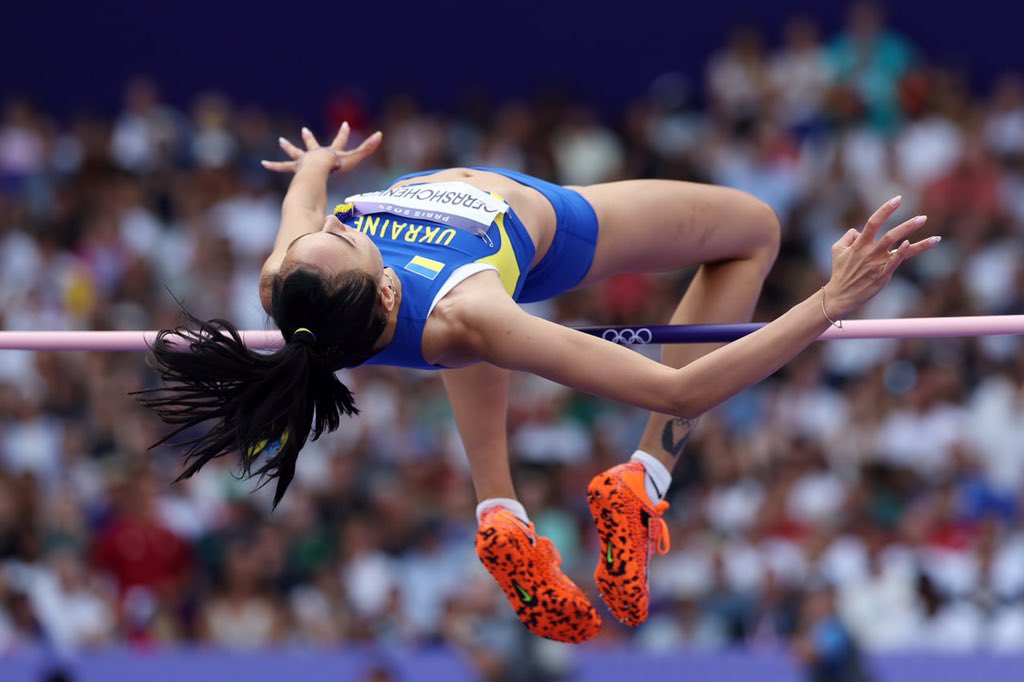 Iryna Gerashchenko wins high jump bronze at 2024 Olympics