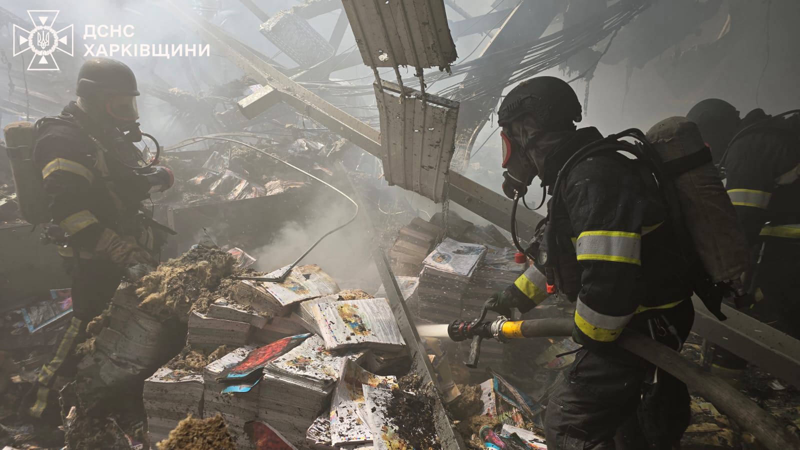 Russian strikes in Kharkiv: Deadly, destruction of Factor printing house, support for culture.