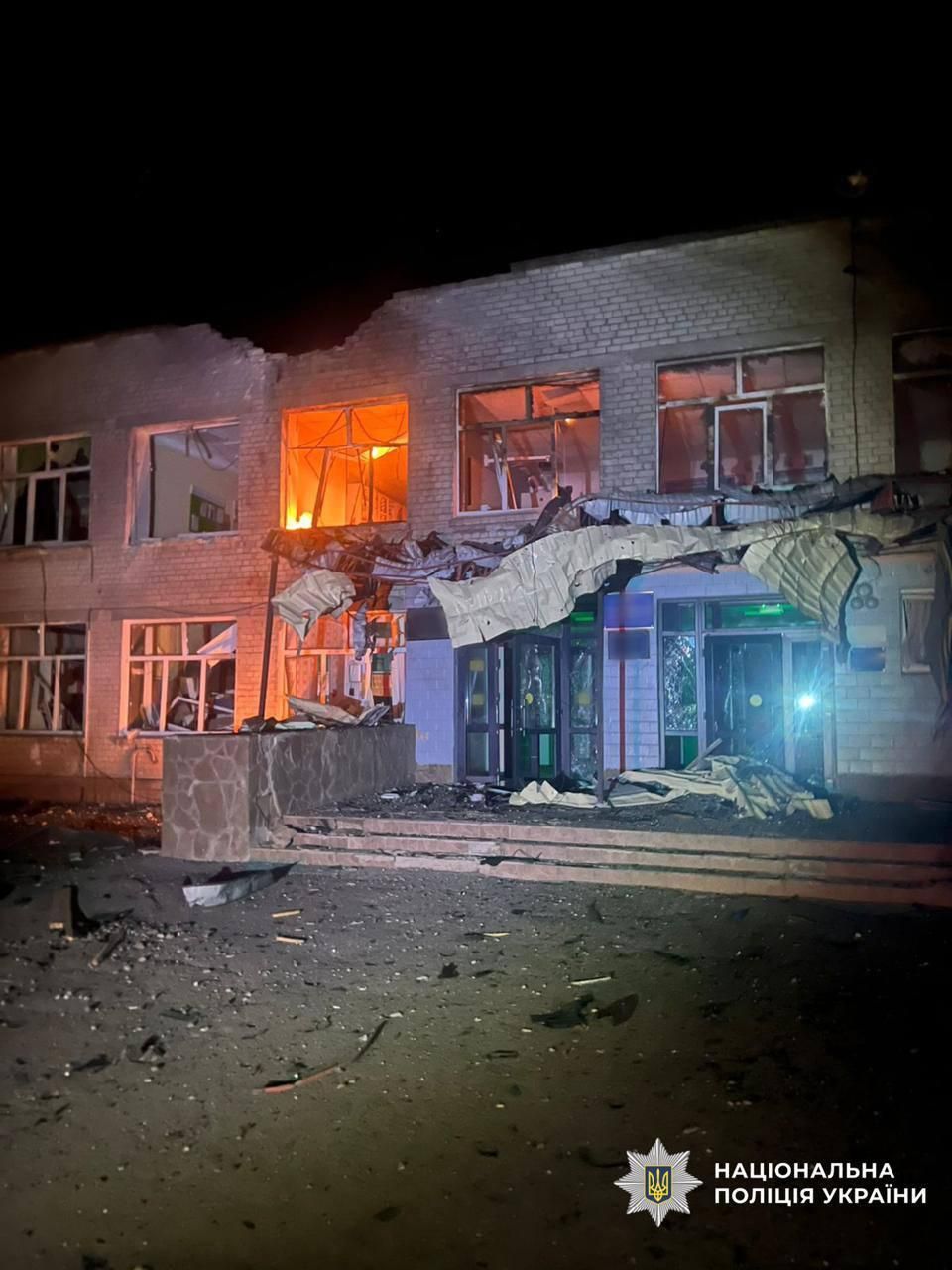 Russian Drones Strike Chernihiv, Kill Teen, Hit School and Hospital