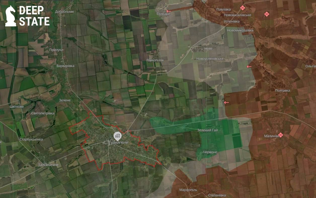 Occupants intensify attacks near Huliaipole