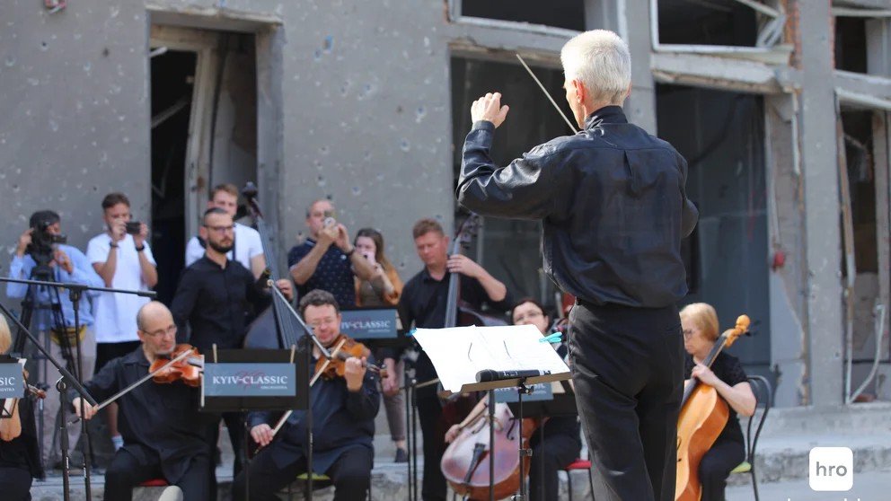 Requiem in Kyiv honors children’s hospital attack victims