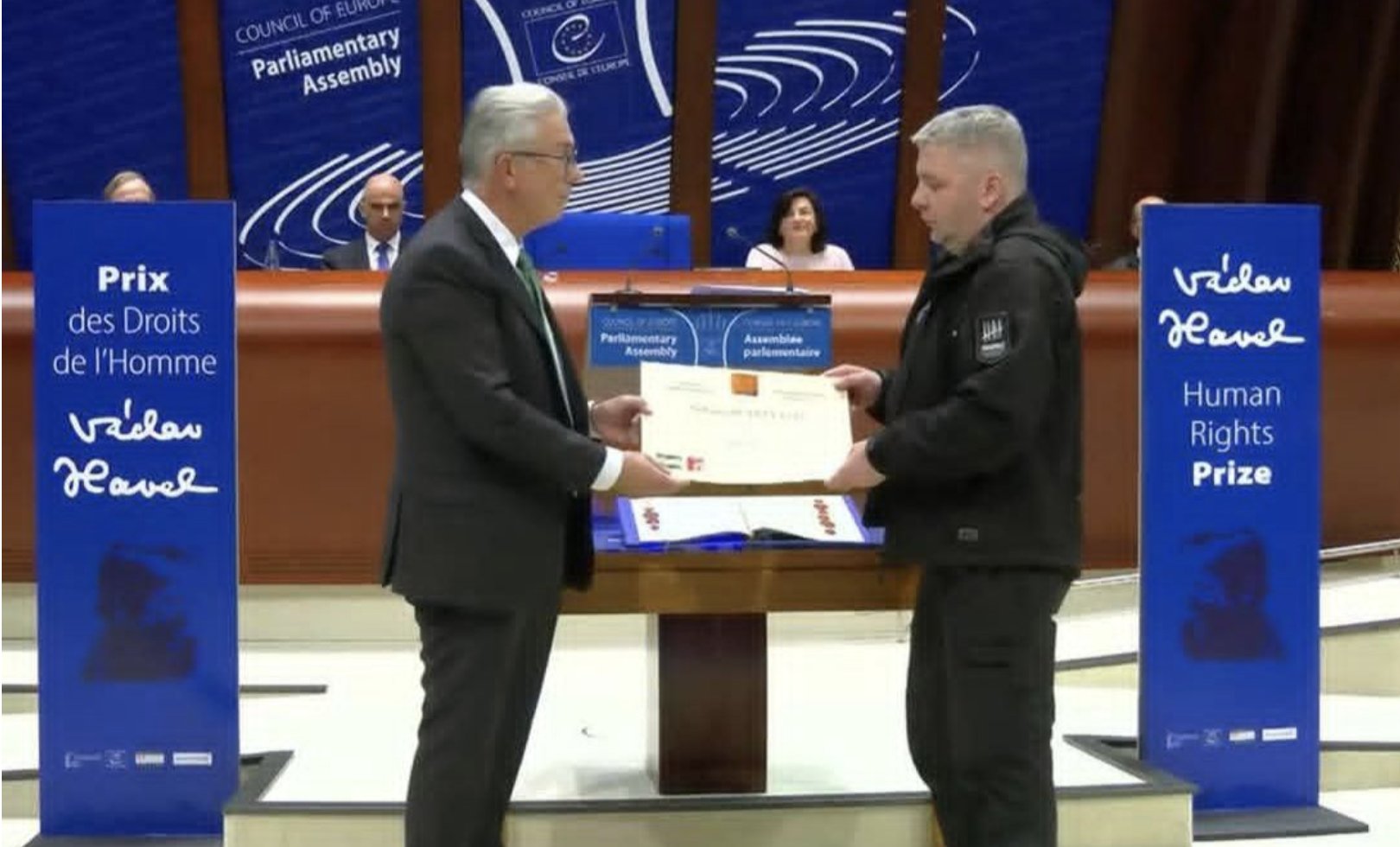 Ukrainian Journalist Maksym Butkevych Wins Václav Havel Prize