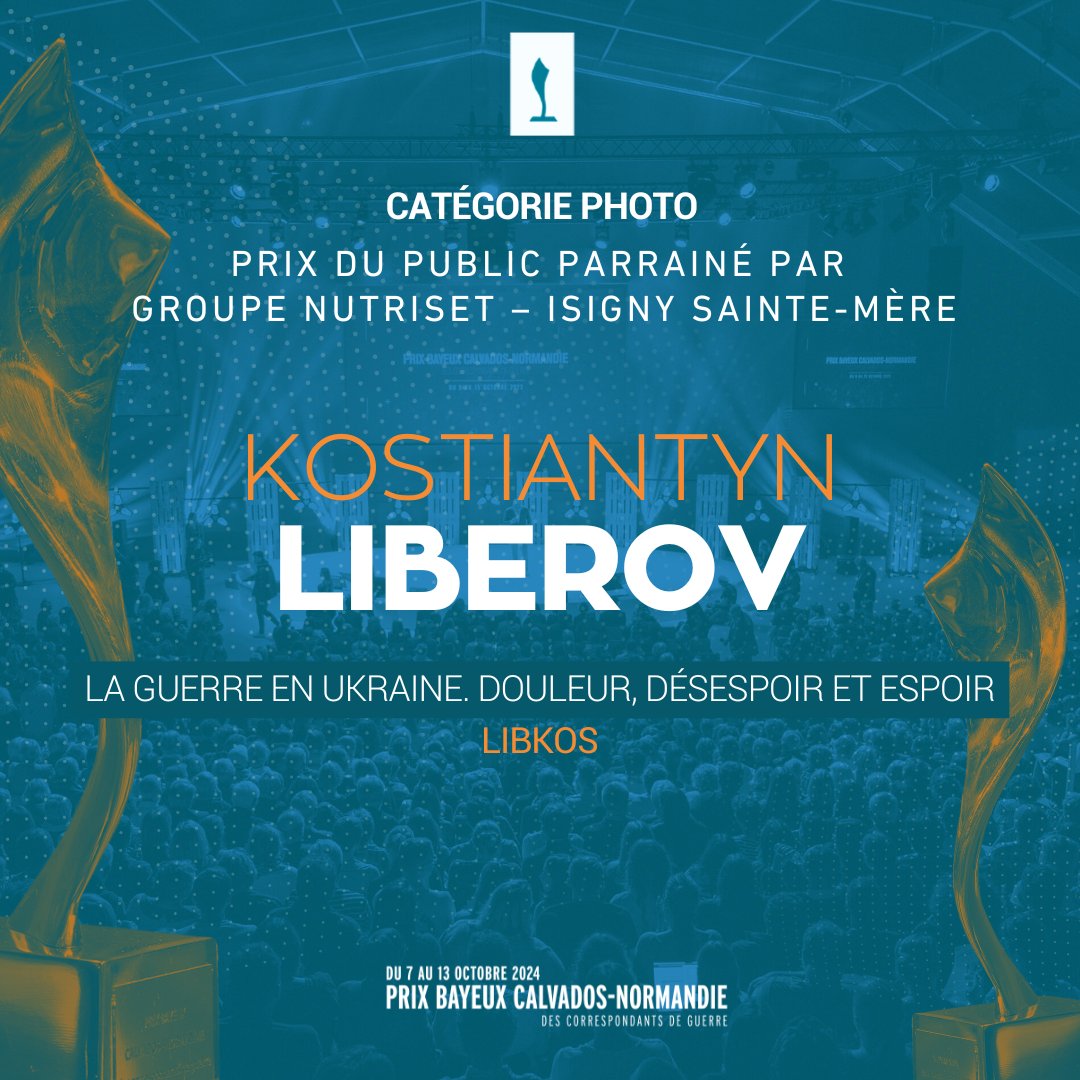 Konstantin Liberov Wins Audience Award #photo PBCN2024 for Ukraine War Report