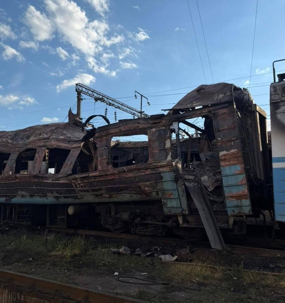 Russia strikes Ukraine railway infrastructure 23 times