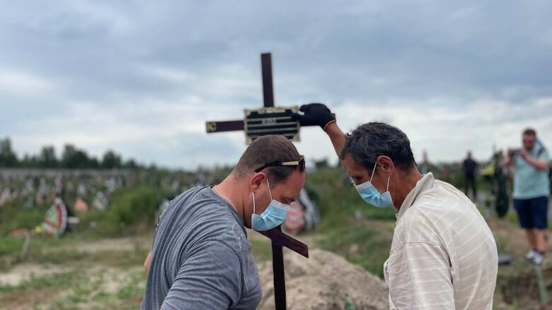 15 unidentified victims buried in Bucha