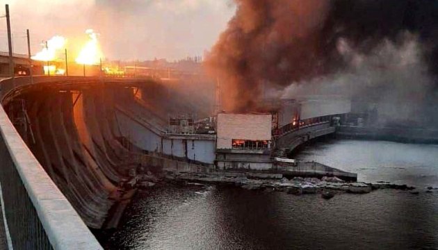 Ukrhydroenergро will spend 200 million on protection design for destroyed Dnipro HPP