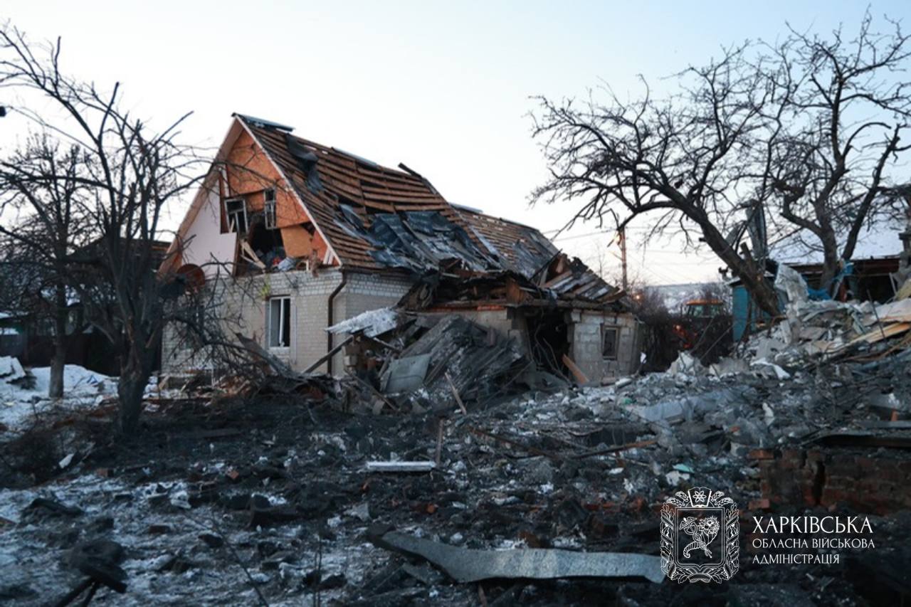 Russian attack on Kharkiv: civilians affected and destruction (12 words max)