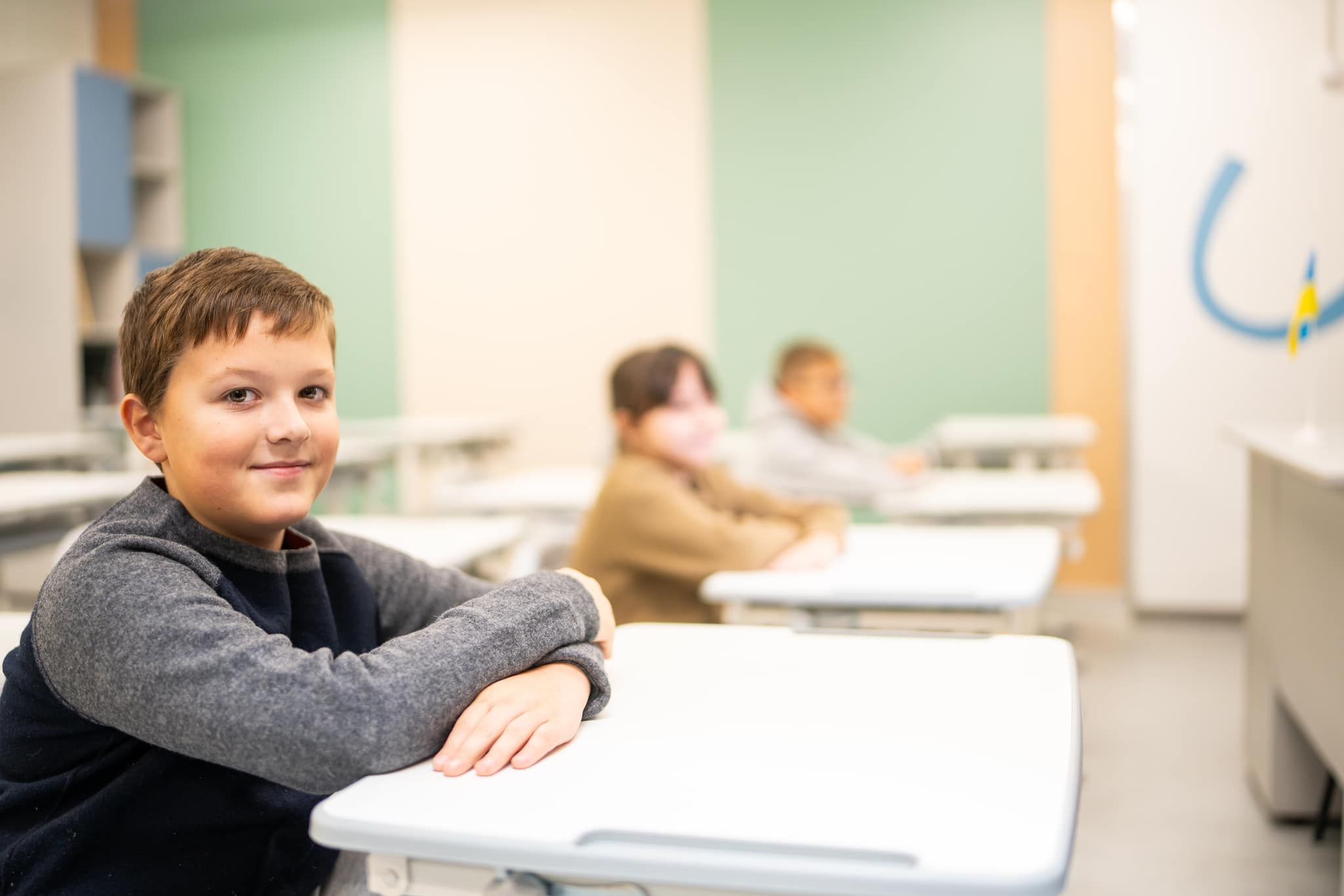 Underground school opened in Zaporizhzhia for civilians