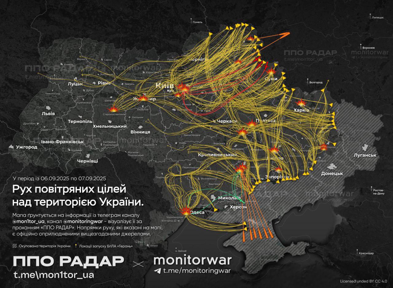 Russia struck Ukraine with 823 targets