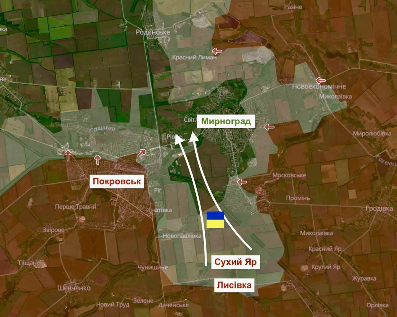 Ukraine Forces Withdraw to Advantageous Positions in Pokrovsk Direction