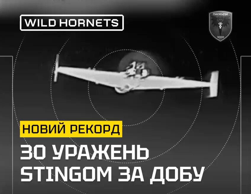 Ukrainian Crew Sets Record Intercepting 30 Russian Drones in 24 Hours