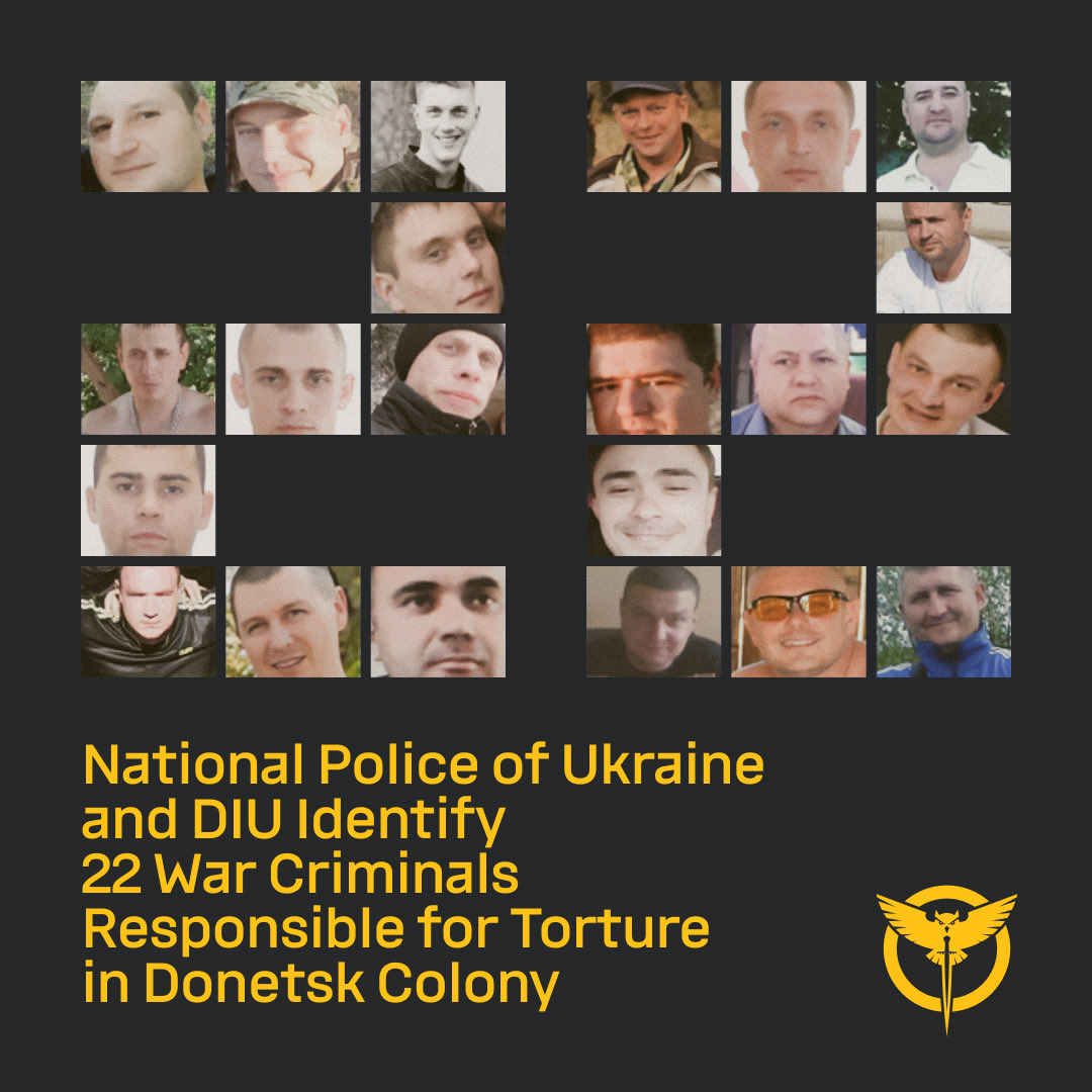 Ukraine Police & Intel Identify 22 War Criminals at Kalinin Colony