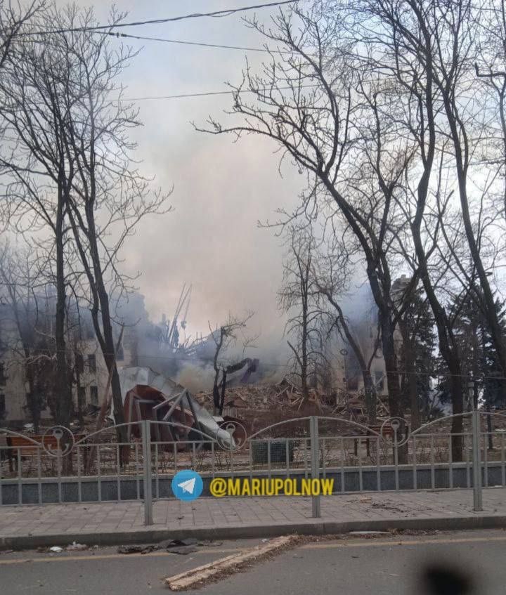 Mariupol Drama Theater bombed by Russia, author expresses rage and vows retribution.