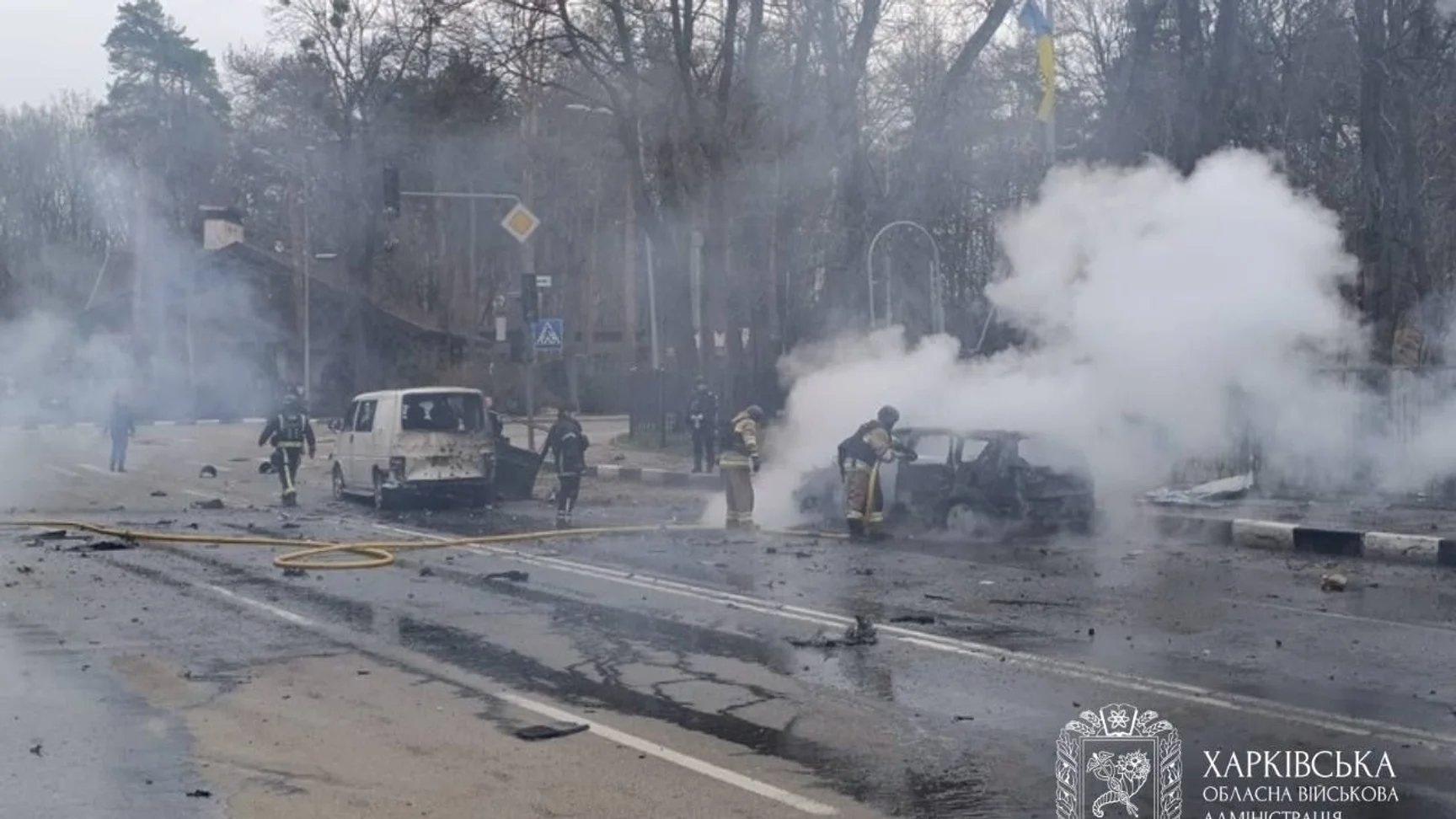 Clashes: Occupiers struck Kharkiv with drones