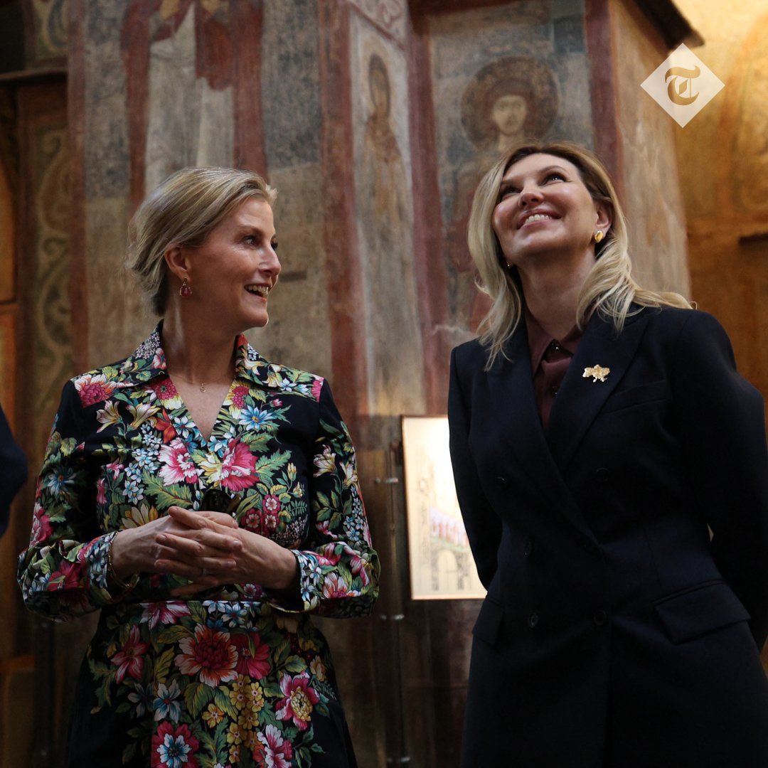 Sophie Helen, Duchess of Edinburgh, arrives in Kyiv first royal since invasion